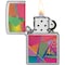 Zippo 2022N Zippo Price Fighter Street Chrome Retro Pattern Design ZIP-48498 - alternate 3